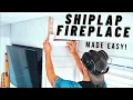 Shiplap Fireplace