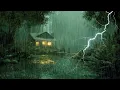 Lagu HEAVY RAIN AND THUNDER SOUNDS - DEEP SLEEP | Thunderstorm for Sleeping - Rain Sound Comfort #2