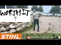 STIHL FSA 60R REVIEW Stihls biggest AK line of battery trimmers