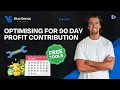 Optimising For 90 Day Profit Contribution Free Model Sheet