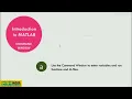 MATLAB Programming The Complete Introduction