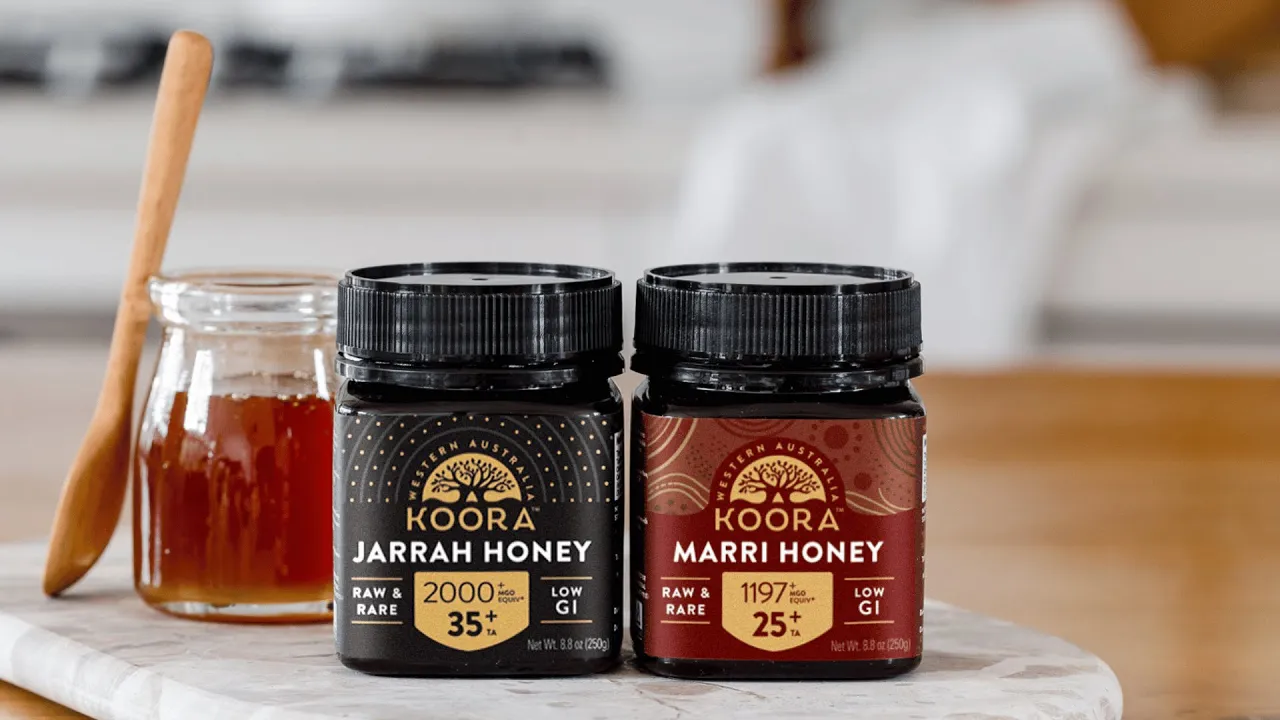 KOORA Jarrah and Marri Honeys - The Benefits of these Diabetes-friendly Low GI SuperHoneys.