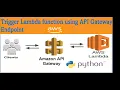 How to trigger AWS lambda using API Gateway AWS API Gateway to Lambda Tutorial Build a REST API