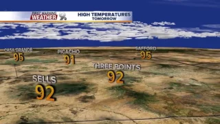 Chief Meteorologist Erin Christiansen s KGUN 9 Forecast Friday May 26 2017