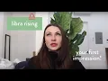 Libra Rising Your First Impression
