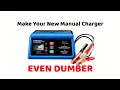 Bypass Safety Cen-tech Analog Battery Charger