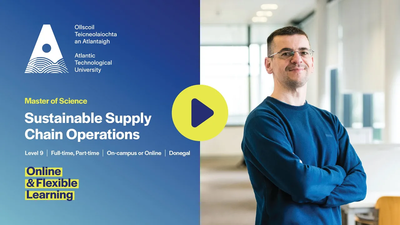 Sustainable Supply Chain Operations Course Video
