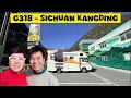 Lagu 🔴 G318 Sichuan KANGDING | China Road Trip on Campervan