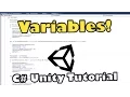 Unity C Variable Tutorial
