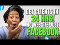 Get Cleaning Clients in 24 Hours Using Facebook Marketplace No Website Needed