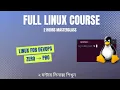 Linux Crash Course for DevOps 2 Hours - Beginner to Advanced Full Linux Course Linux Bangla