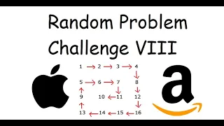 Random Problem Challenge VIII - Spiral Matrix II