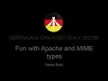 Fun with Apache and MIME types - Hanno Bock