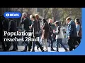 Australia s population reaches 28 million people ABC NEWS