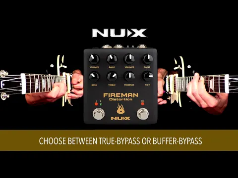 Nux Fireman Plexi-Style Distortion | Delicious Audio