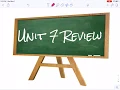 Algebra 1 Unit 7 Review