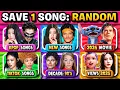 Lagu Save One Song: Willekeurige regels, nieuwe uitdagende regels, quiz met 8 nummers | Muziekquiz