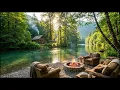Riverside Cabin Porch Ambience — Original Birdsong & Real River Sound | Relaxing Nature Audio