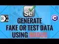 19 Generate FAKE or TEST Data Using BOGUS API in C