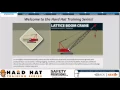 Lattice Boom Operator Safety Training Online Course
