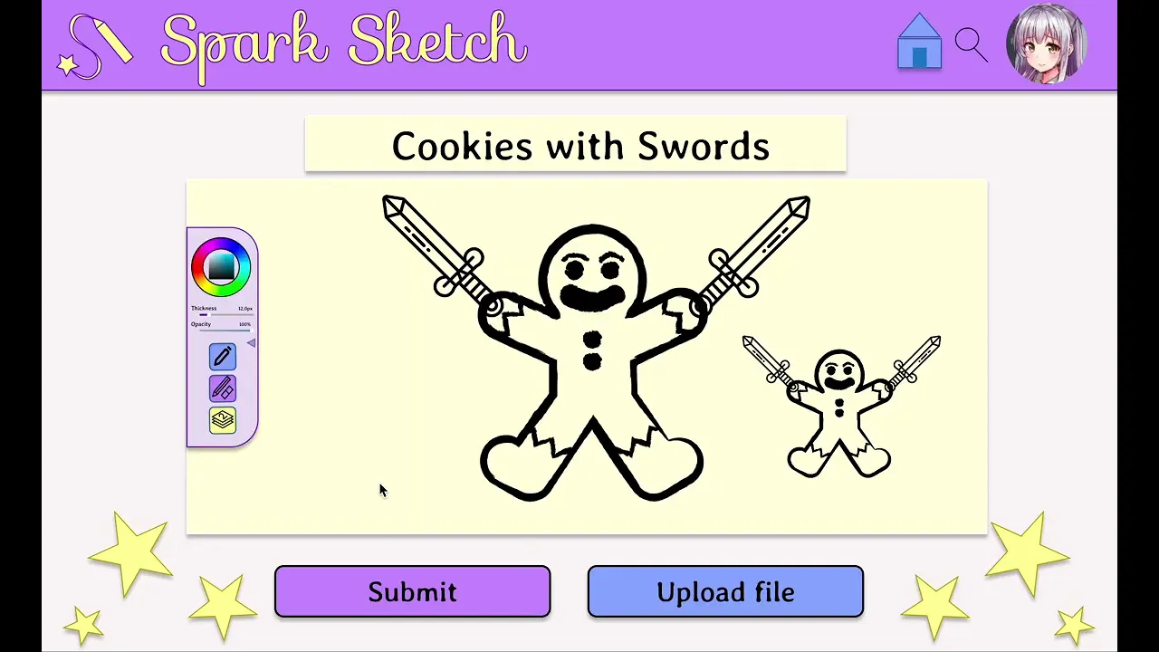 Spark Sketch - Figma Prototype