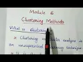 K-means Clustering algorithm KTU Machine learning