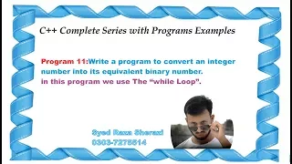lecture 10 Factorial Program using while loop