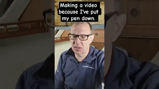 Where oh where oh where oh where…. is my black pen?