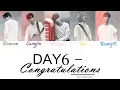 DAY6 - Congratulations Final Ver Color Coded