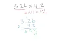 Mr Mesloh 5th Grade Math - Standard Algorithm multiplication with decimals