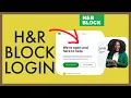 H R Block Login How to Sign in H R Block 2023