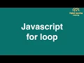 15 Javascript for loop Online Training Download app from below link