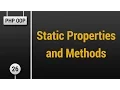 Learn Object Oriented PHP - Static Properties and Methods