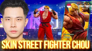 SKIN CHOU TERBAIK SEPANJANG MASA?! GACHA KEN STREET FIGHTER!! - Mobile Legends