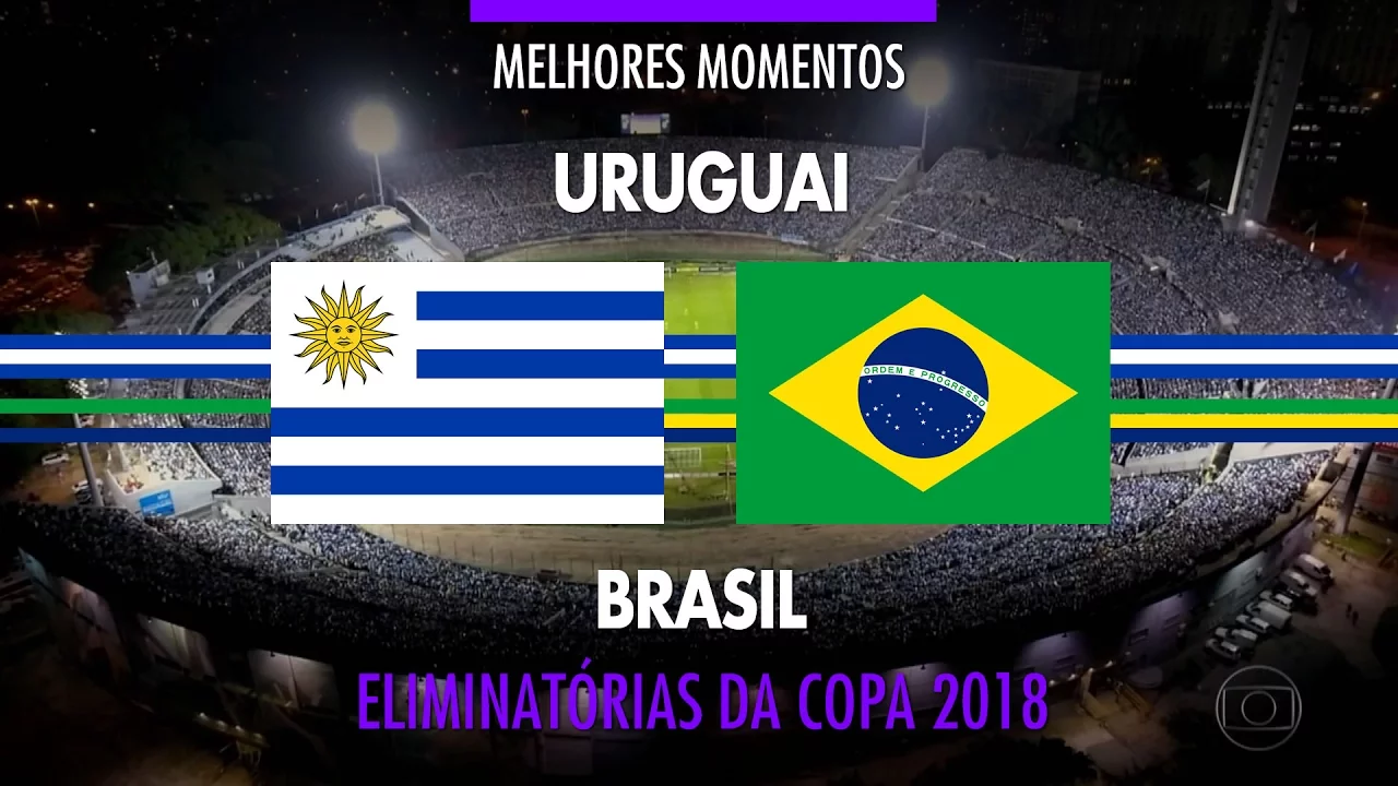 Melhores Momentos - Uruguai 1 x 4 Brasil - Eliminatórias da Copa 2018 - 23/03/2017