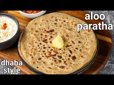 dhaba style pubjabi aloo ka paratha recipe - tips & tricks | chatpata & spicy potato paratha