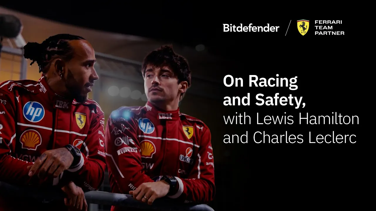 Bitdefender — Bitdefender - Protecting the Ferrari Racing Experience (YouTube video ad)