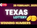 Texas Day Lottery Results For - 28 Feb 2025