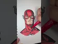 The Flash Coloring Tutorial Easy Step by Step Art Viral Drawing Shorts