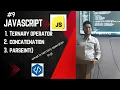 Ternary Operator Conditional Ternary Operator in JavaScript Concatenation