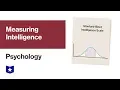 Measuring Intelligence Psychology