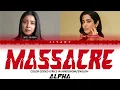 Massacre Lyrics Video - Alpha (Color Coded Lyric Video Hindi/Rom/ English)