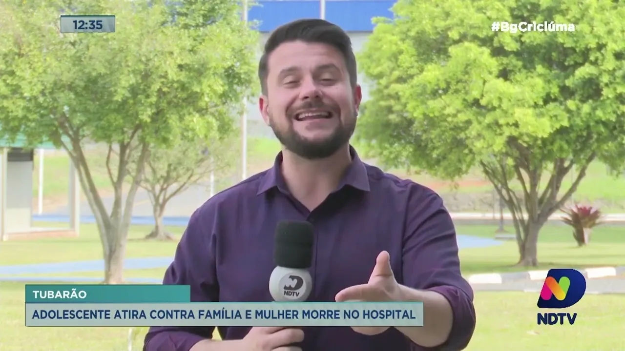 Adolescente atira contra família em Tubarão e mulher morre no hospital