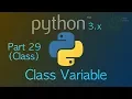 Belajar Python - Class Variable