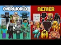 Download Lagu OVERWORLD vs NETHER - Minecraft Mob Battle