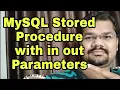 MySQL Stored Procedure in out Example MySQL Stored Procedure With Parameters