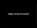 Download Lagu Message To Everyone Since It's The 1st Of October