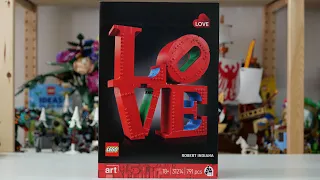LEGO ART 31214 LOVE - LEGO Speed Build Review