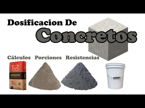 Download MP3 Dosificación De Concreto - Calculo De Cantidades - Resistencias - Cuantificación De Material -