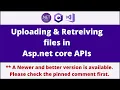 Upload image in dot net core APIs